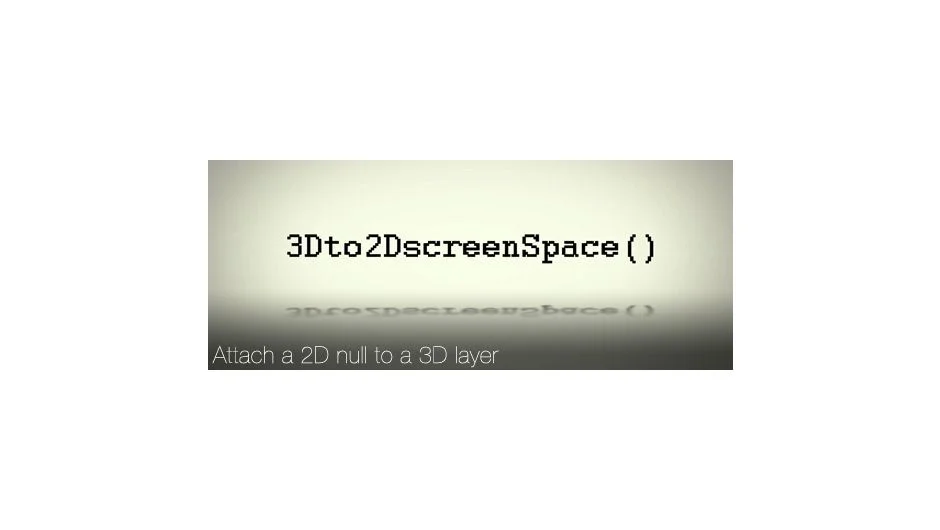 3D to 2D ScreenSpace screenshot
