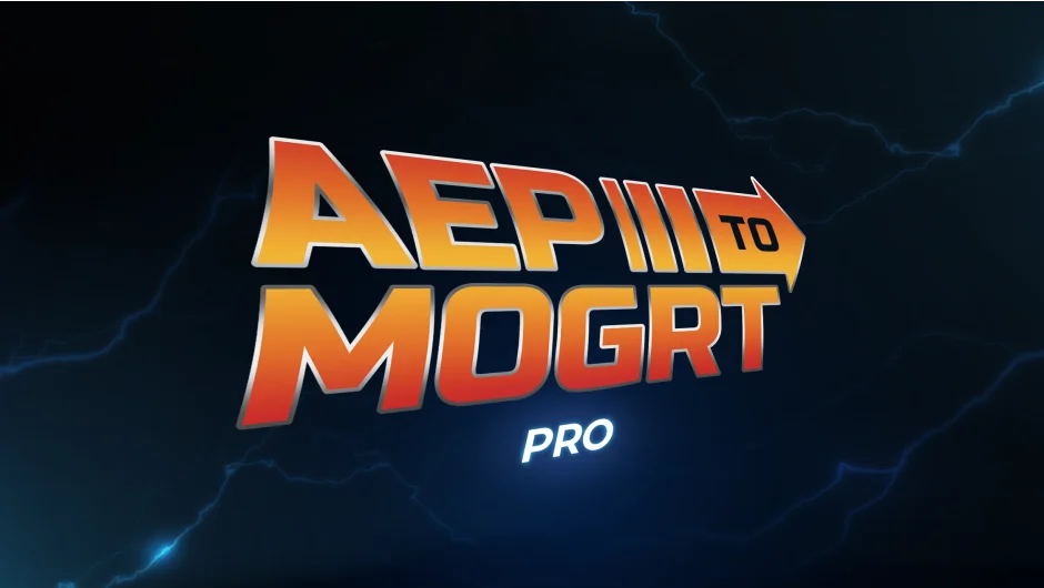 Aep to Mogrt Pro screenshot