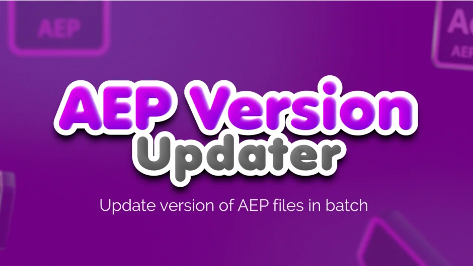 AEP Version Updater screenshot