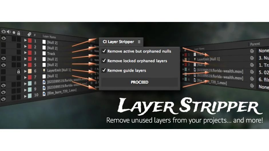 CI Layer Stripper screenshot