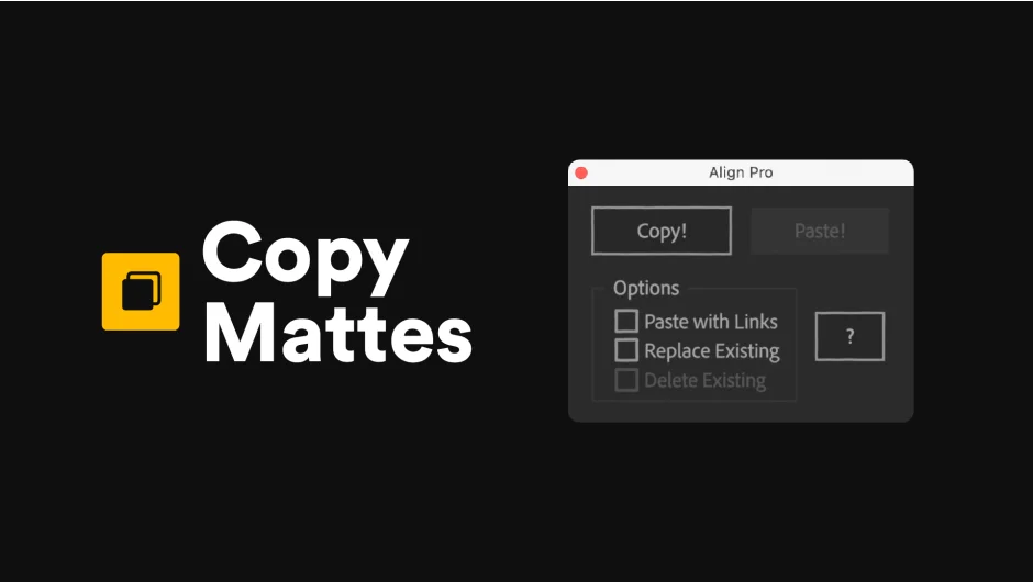 Copy Mattes screenshot