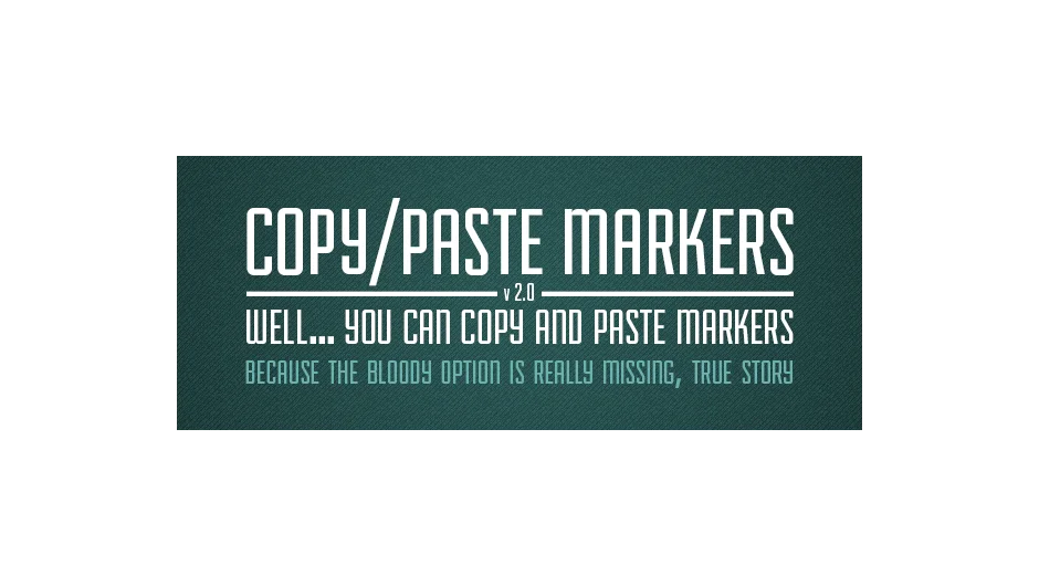 Copy Paste Markers 2 screenshot