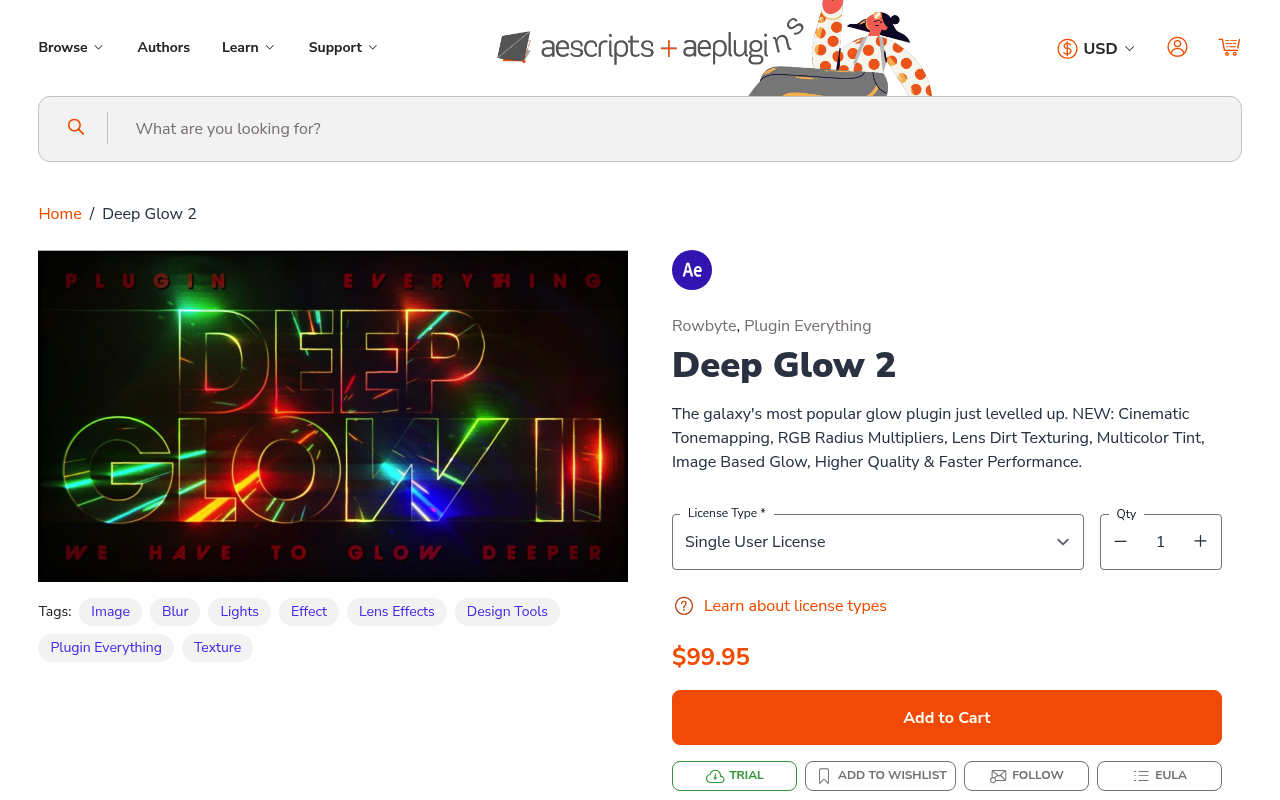 Deep Glow screenshot