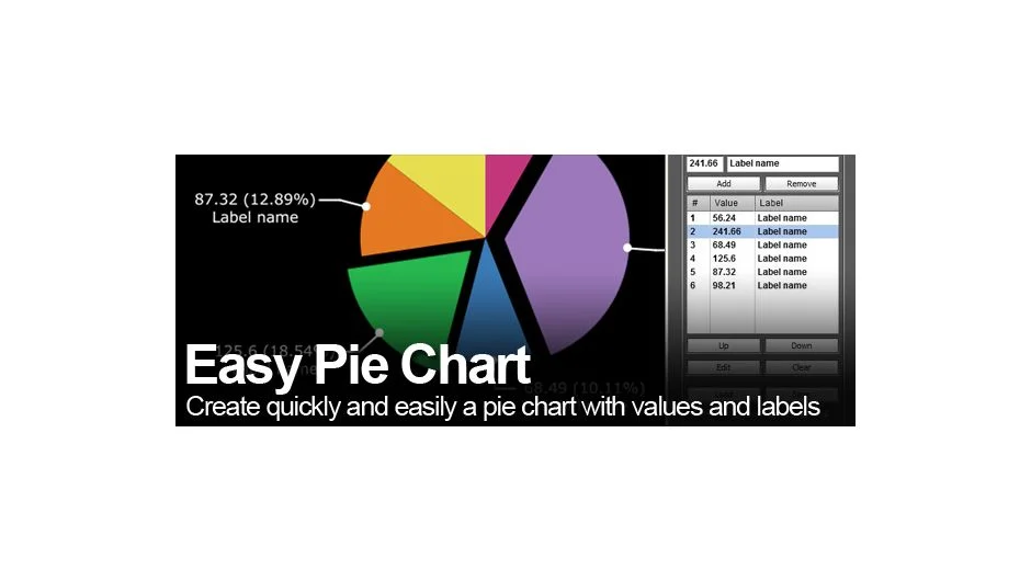 Easy Pie Chart screenshot