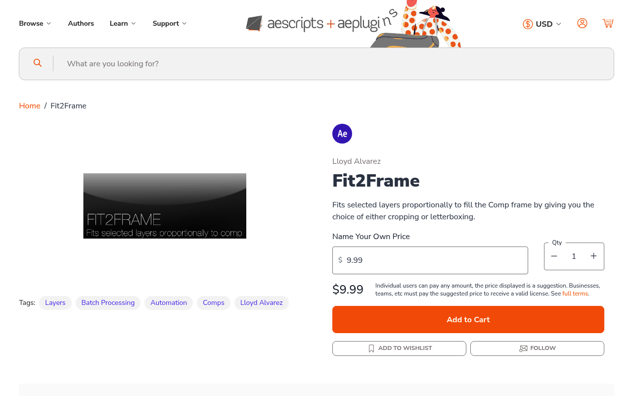 Fit2Frame screenshot