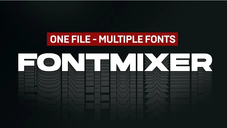 FontMixer screenshot