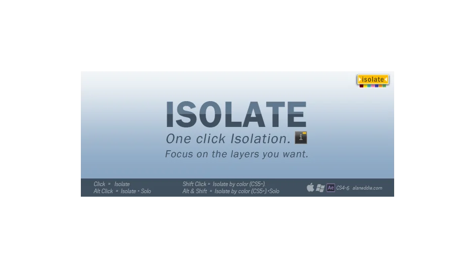 Isolate screenshot