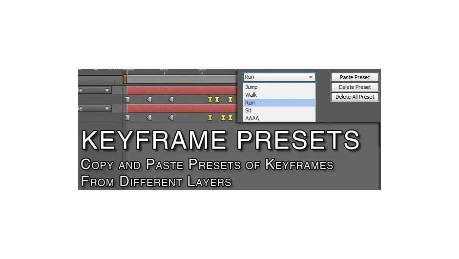 Keyframe Presets screenshot