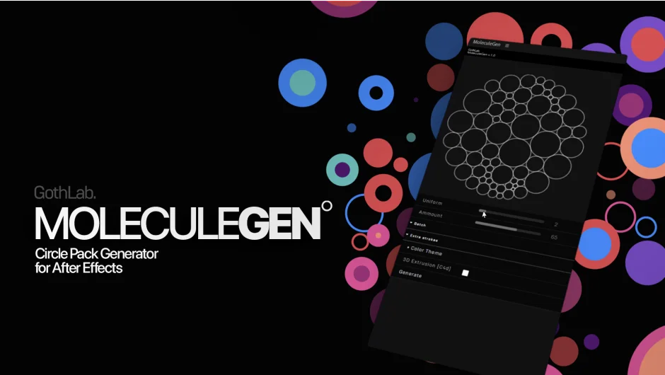 MoleculeGen° screenshot
