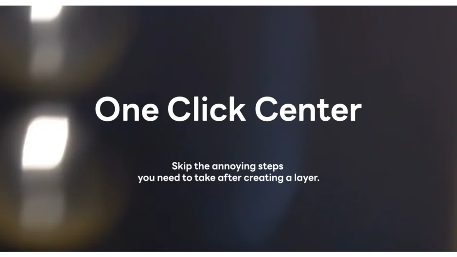 One Click Center screenshot
