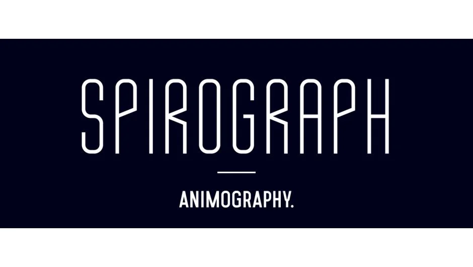 Spirograph Typeface screenshot