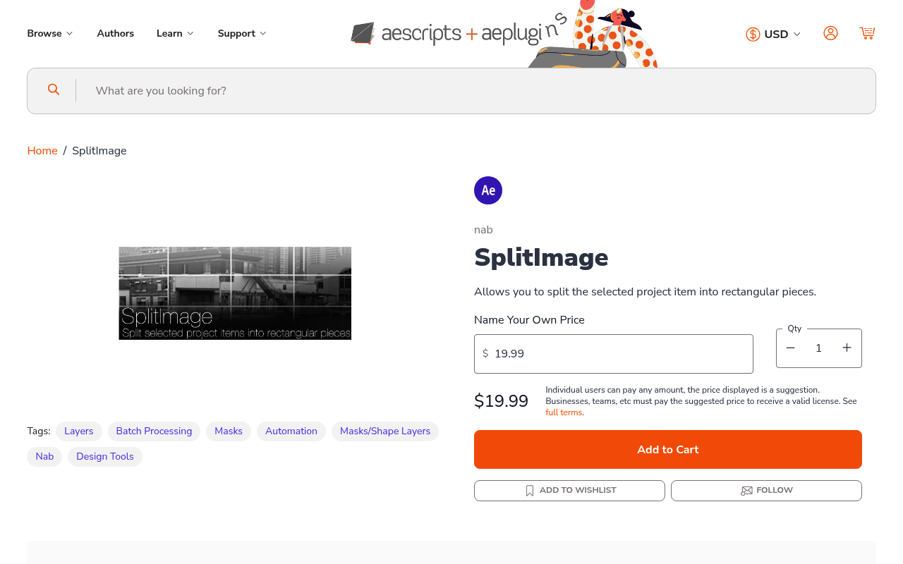 SplitImage screenshot