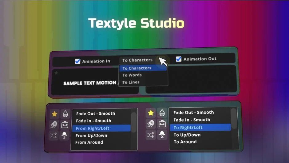 Textyle Studio screenshot