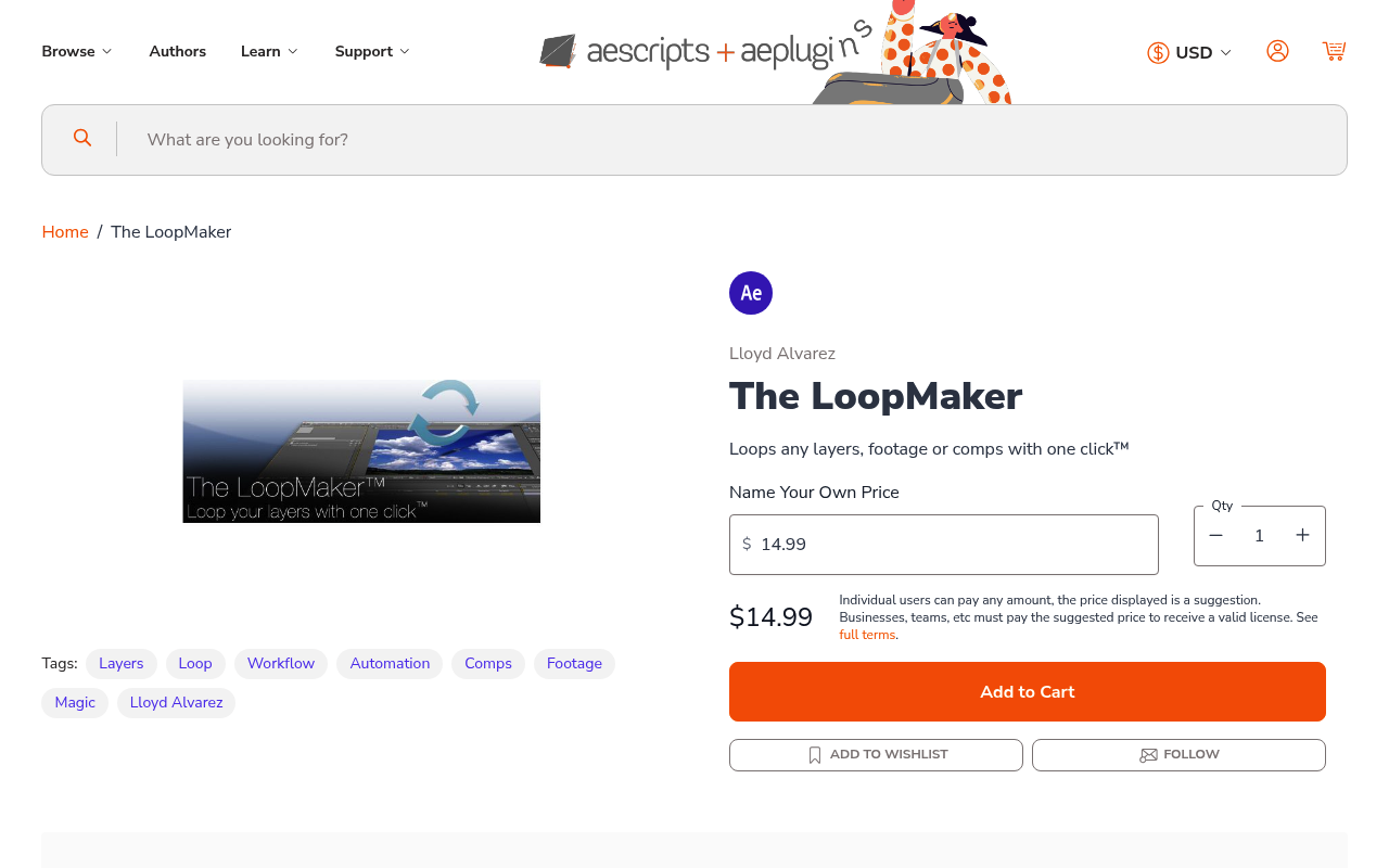 The LoopMaker screenshot