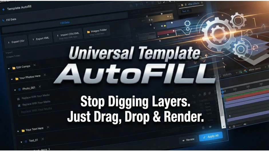 Universal Template AutoFill screenshot